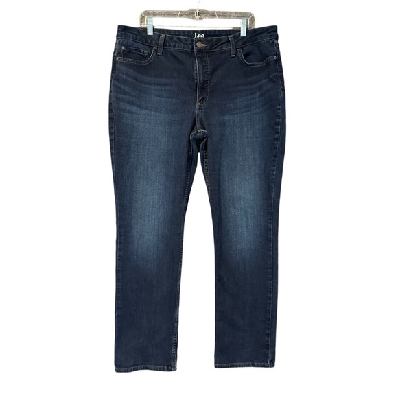 Lee regular fit mid rise straight leg jeans size 20L long. - Picture 1 of 12